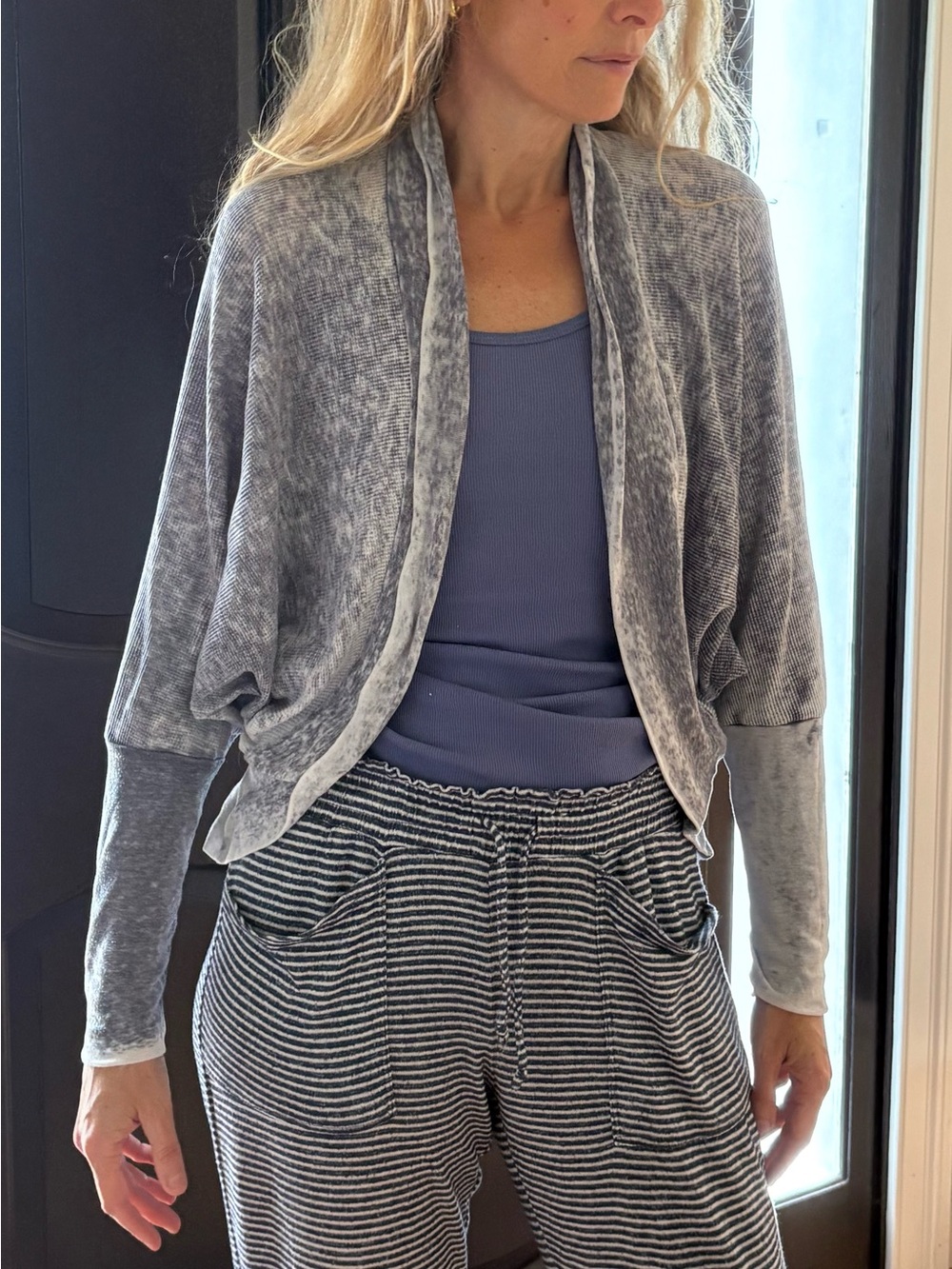 Splendid Open-Front Lightweight Sweater